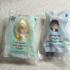 2 Madame Alexander McDonalds Happy Meal Toys from 20005 & 2007